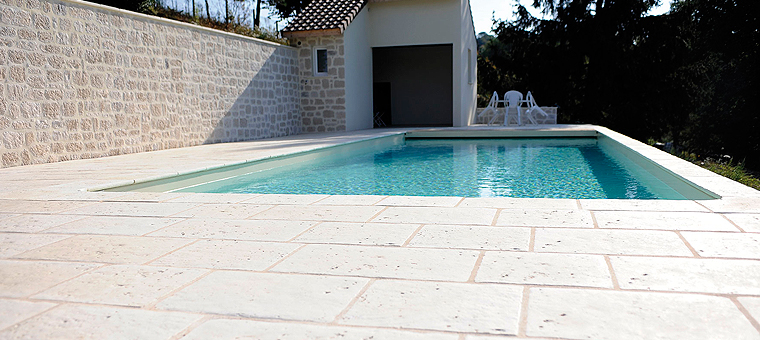 Carrelage blanc en pierre Carrelage blanc en pierre